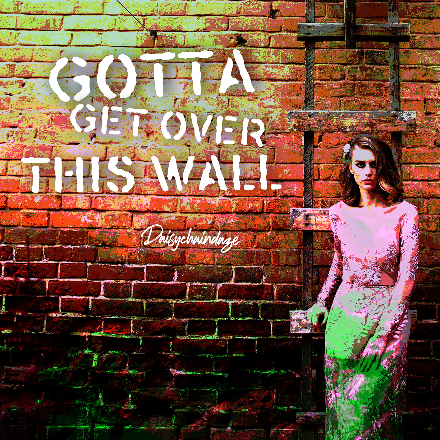 cd artwork cover of Gotta Get Over This Wall by daisychaindaze